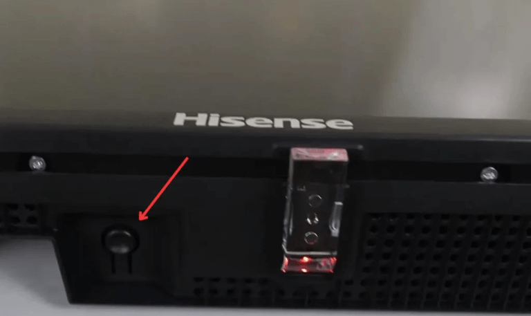 Hisense TV Power Button