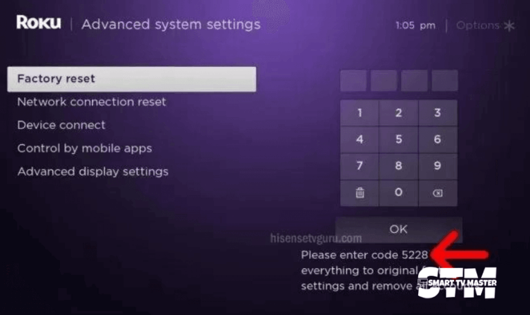 Reset Hisense TV (3)